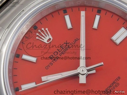 MiroTime 0513 WrinkleFree Oyster Perpetual 126000 36mm APF 1:1 Best Edition 904L Steel Red Dial VR 1422